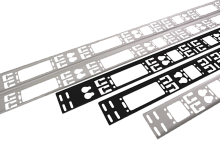 Вертикальный кабельный органайзер в шкаф, ширина 150 мм 18U | код ВКО-М-18.150 | ЦМО