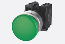 TS2020-0EM10 Модуль кнопки TS2, грибовидный, D30мм, с метал.кольцом, крас., шт | код TS2020-0EM10 | SUPU