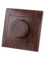 Светорегулятор RL 300 Вт венге Лама TDM | код SQ1815-0409 | TDM