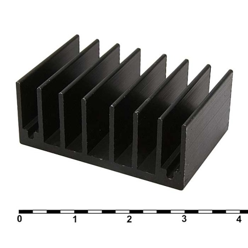 Радиатор охлаждения RUICHI BLA086-25, алюминиевый | код 65534 | Ruichi