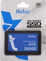 Накопитель SSD Netac SATA-III 240GB NT01SA500-240-S3X SA500 2.5 | код 1792734 | NETAC