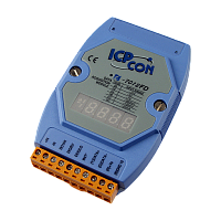 I-7012FD CR High speed Analog input module with Display | код 00-01086872 | ICP DAS