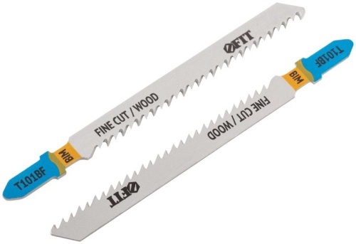 Полотно по дереву Bimetal шлифованные под свободным углом зубья 100/74/2.5мм (T101BF) (уп.2шт) FIT 40901 фото 2