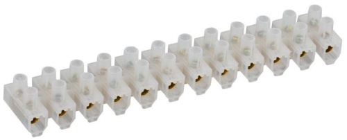 Колодка клеммная ЗВИ-60 6-16кв.мм 12пар | код UZV10-060-010-K01-10-G | GENERICA