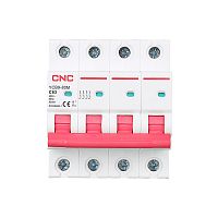 Модульный автоматический выключатель YCB9-80M 80А 4P 6кА C DB разъем для вилочной шины | код A031006 | CNC