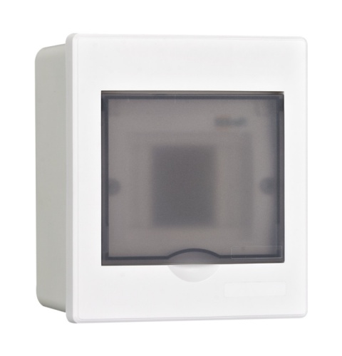 Корпус пласт. встраиваемый прозр. дв. 1 ряд 4 мод. IP41 ЩРВ-П | код 31050DEK | DEKraft