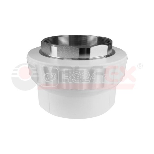 Муфта переходная НР под ключ PPR 40 х 11/2 белая | код 10135240 | VALFEX Муфта переходная НР под ключ PPR 40 х 11/2 белая | код 10135240 | VALFEX