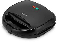 Вафельница Maxwell MW-1561 800Вт черный | код 2034604 | MAXWELL