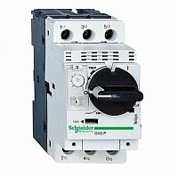 Силовой автомат для защиты электродвигателя TeSys GV2 0.16А 3P |  код. GV2P01 |  Schneider Electric 