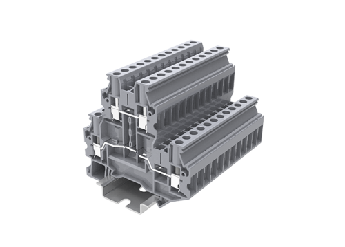 TUD4-FUSELED24-GY Клемма TU с держат. предохран., с индикац., 24В, 4мм2, сер., шт | код TUD4-FUSELED24-GY | SUPU