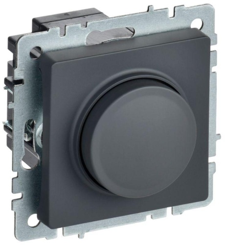 Светорегулятор СП BRITE пов-наж. 600Вт СС10-1-0-БрГ граф. | код BR-D20-0600-K53 | IEK Светорегулятор СП BRITE пов-наж. 600Вт СС10-1-0-БрГ граф. | код BR-D20-0600-K53 | IEK