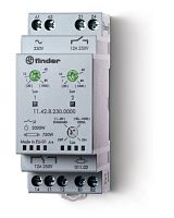 Фотореле модульное с фотоэлементом 011.02, монтаж на рейку 35мм, 1CO+1NO 12A (2 канала), питание 230В АC, настройка чувствит. 1…80люкс, 20…1000люкс, ширина 35мм, степень защиты: фотореле IP20, фотоэлемент IP54 | код 114282300000 | FINDER Се