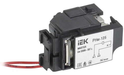 Расцепитель независимый РНм-125 (РНм-32) 220В MASTER | код SVA10D-RN-02 | IEK 