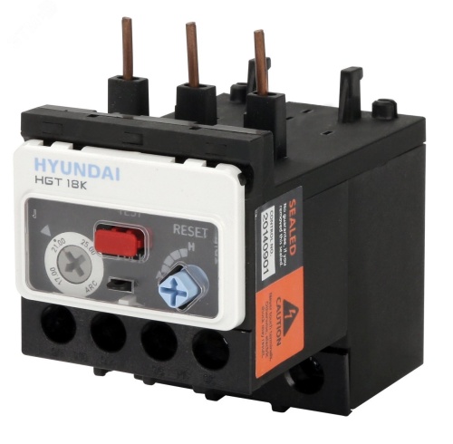 Тепловое реле HGT18K A0P90S 0.6-0.9A (для HGC 9-18) | код 13.01.01.000531 | Hyundai