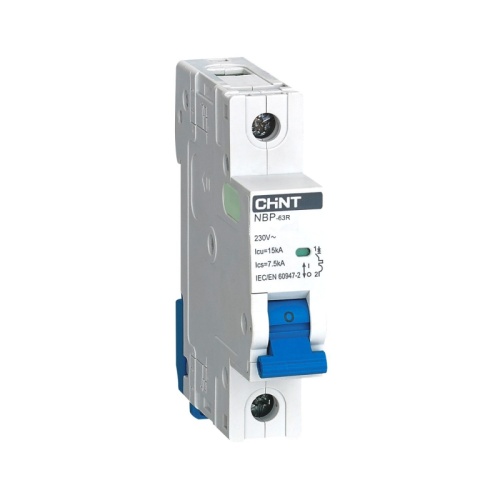 Авт. выкл. NBP-63R 1P 16A 15кА 8In соответствует стандарту ROHS | код 352366 | CHINT