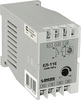 Реле контроля трехфазного напряжения ЕЛ-11Е 220В 50Гц задержка срабатывания 0,1...10с, ток контактов исполнительного реле 5А, 1з+1р, УХЛ4 | код A8222-77135129 | РЕЛЕ И АВТОМАТИКА