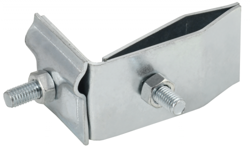 Дер. пр. кр. 6-10мм фальца угл. h=70мм оц. сталь IEK | код ZDP80-11-2-16-70 | IEK