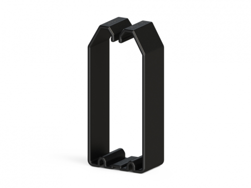 553 445, KKT 8010 80x100 Держатель кабеля для к/к, (Черный) | код 0.0.0.5.53445 | KLEMSAN