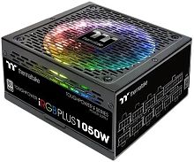 Блок питания Thermaltake ATX 1050W Toughpower iRGB Plus (DIGITAL) 80+ platinum (20+4pin) APFC 140mm fan color LED 12xSATA Cab Manag RTL | код 492778 | THERMALTAKE
