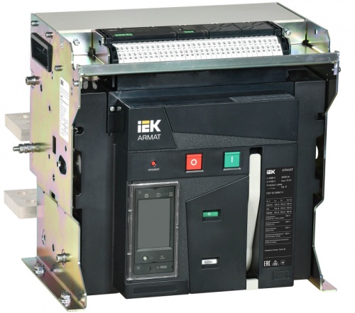 ARMAT Возд. авт. выкл. стац. 3P F 125кА 4000А TT с акс. IEK | код AR-ACB-3FF-125-4000A-TTCF | IEK ARMAT Возд. авт. выкл. стац. 3P F 125кА 4000А TT с акс. IEK | код AR-ACB-3FF-125-4000A-TTCF | IEK