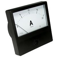 Амперметр RUICHI М42300 20А (Аналог), щитовой | код 67753 | Ruichi