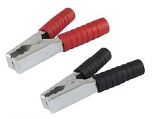 Зажим крокодил ЗК 250А 150мм в изоляции красный/черный (1шт+1шт) TDM | код SQ0541-0033| TDM