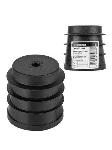Изолятор 2820П армир. (пластик) TDM | код SQ0807-1604 | TDM Изолятор 2820П армир. (пластик) TDM | код SQ0807-1604 | TDM