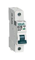 Выключатель автоматический однополюсный ВА-105 20А C 10кА | код. 13154DEK | DEKraft 
