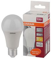 Лампа светодиодная LED 13Вт Е27 CLA150 FR тепло-бел, матовая | код 4058075056985 | LEDVANCE