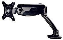 Кронштейн для мониторов ЖК Hama Fullmotion черный-26 макс.5кг крепление к столешнице поворот и наклон | код 1030528 | HAMA