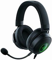 Наушники с микрофоном Razer Kraken V3 HyperSense черный 2м мониторные оголовье (RZ04-03770100-R3M1) | код 1854753 | RAZER