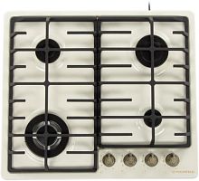 Газовая варочная поверхность Maunfeld EGHE.64.63CBG.R/G бежевый | код 1512625 | MAUNFELD