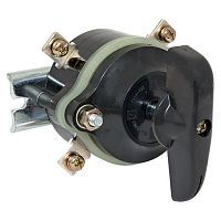 Выключатель пакетный 1-кл. 40А IP00 ПВ2-40 М3 исп.3 черн. | код pv-2-40-3 | EKF