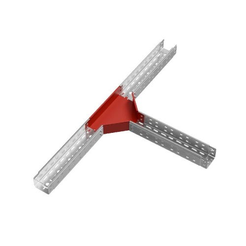 Отвод для лотка Т-образ. 100х80 сталь 1мм "ПЛЮС" TDplus80-100 КМ PL0565