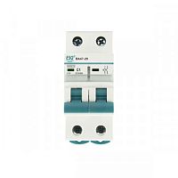 Автоматический выключатель ВА 47-29_2 полюса 1А ток к.з. 4.5кА хар-ка С ESQ | код 14.03.01.000009 | ESQ