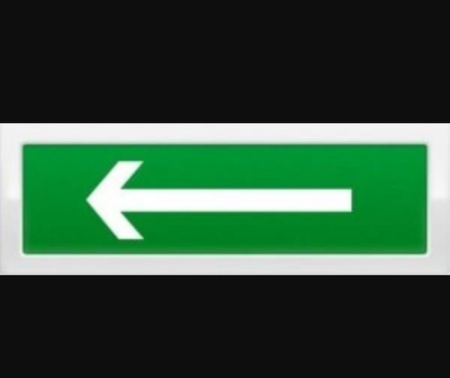 Оповещатель световой Молния-24В Выход стрелка влево з.ф. | код 0000554 | ИП Раченков А.В.