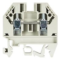 Проходная клемма с габаритами WK 4 / TKM, тип фиксации провода: винтовой, номинальное сечение: 4 мм кв., 32A, 800V, ширина: 6 мм, цвет: серый, тип монтажа: DIN 35 | код 57.504.4455.0 | Wieland