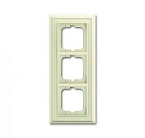 Рамка 3-постовая, серия Династия, Слоновая кость 1723-832-500 | код 2CKA001754A4602 | ABB