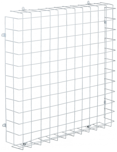 Решетка защитная для LED ДВО 660х660х95мм белая IEK | код LT-DVO0D-R-0660-K01 | IEK