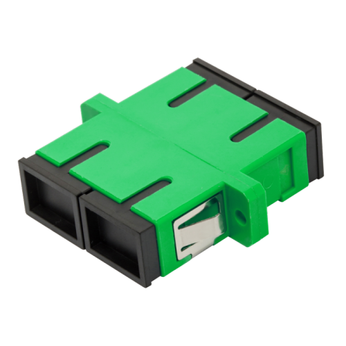 Адаптер оптический LANMASTER SC, SM/APC, дуплексный | код LAN-2SC-AM-APC | LANMASTER