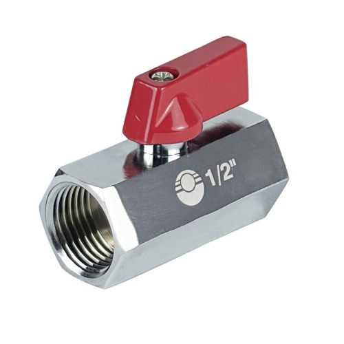 Кран шаровой MINI ВР3/8дюймхВР3/8дюйм никелированный (300/60) К | код VF.330.NB.038 | VALFEX Кран шаровой MINI ВР3/8дюймхВР3/8дюйм никелированный (300/60) К | код VF.330.NB.038 | VALFEX