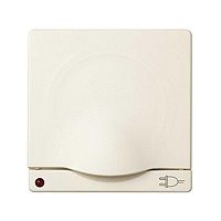 Накладка с крышкой и индикатором напряжения для 75432- 75464-39 S82.82N слоновая кость | код 82099-31 | Simon