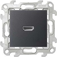 Коннектор HDMI 1.4, графит | код 2411094-038 | Simon