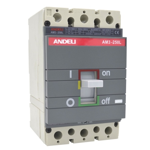 Автоматический выключательAM3-250S/3P 200A 65KA (ANDELI) | код ADL06-821 | ANDELI Автоматический выключательAM3-250S/3P 200A 65KA (ANDELI) | код ADL06-821 | ANDELI
