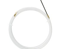 Нейлоновая кабельная протяжка НКП диаметр 3мм длина 20М с наконечниками белая HLT | код 084-18-004 | HLT