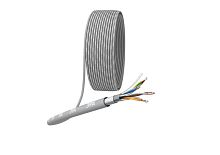 Кабель FTP 4x2x24 AWG Cat5e CCA PVC 305м SIMPLE (м) | Код. Б0044440 | ЭРА