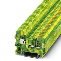 Клемма защитного провода PTU 4-PE | код 3211857 | PHOENIX CONTACT