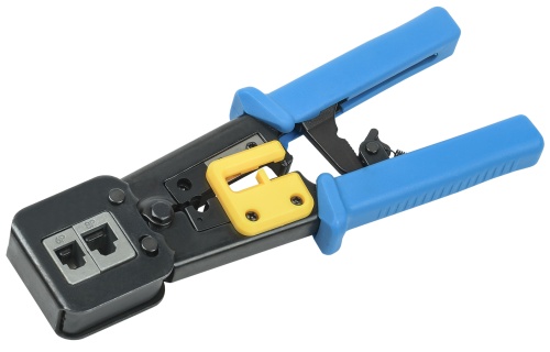 ITK Инструмент обжимной для RJ-45/12 с храповым механизмом FPS | код TM1-B11H-FPS | IEK ITK Инструмент обжимной для RJ-45/12 с храповым механизмом FPS | код TM1-B11H-FPS | IEK
