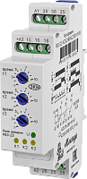 Реле времени однокомандный РВ3-22 ACDC24В/AC230В УХЛ4, 3 независимые уставки времени, 3 контактные группы,возможность переключения одной группы в режим мгновенного контакта, корпус 22 мм МЕАНДР | код 4640016936663 | МЕАНДР