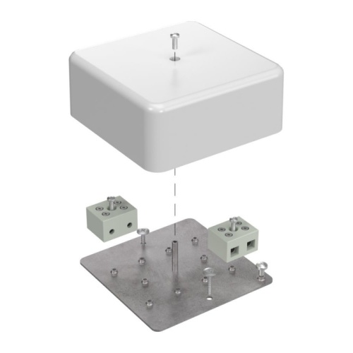 Коробка огнестойкая для кабель-канала 40-0470-FR10.0-4 Е15-Е120 103х103х45 RAL9003 (22 шт/кор) Промрукав | код 40-0470-FR10.0-4 | ПРОМРУКАВ Коробка огнестойкая для кабель-канала 40-0470-FR10.0-4 Е15-Е120 103х103х45 RAL9003 (22 шт/кор) Промрукав | код 40-0470-FR10.0-4 | ПРОМРУКАВ